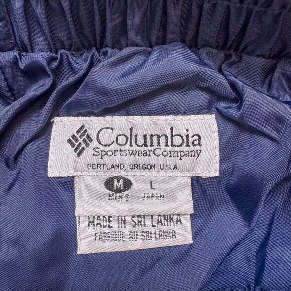 Columbia Weatherproof Pants Mens Medium Blue Ski Snowboard Winter Outdoor Hike‎ - Picture 11 of 16